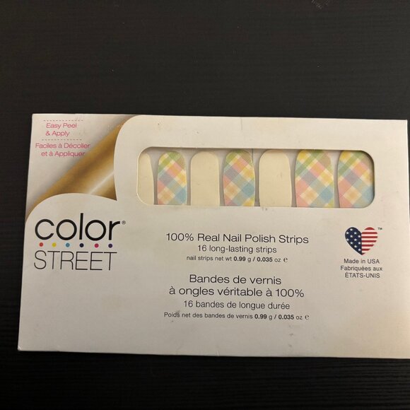 Color Street Nail Polish Stickers in Spring Picnic - Picture 1 of 2